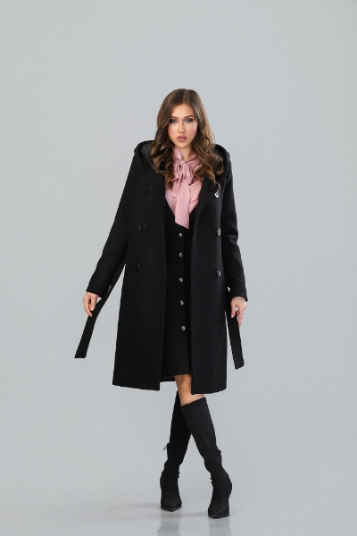 Imagine Palton Ana Negru