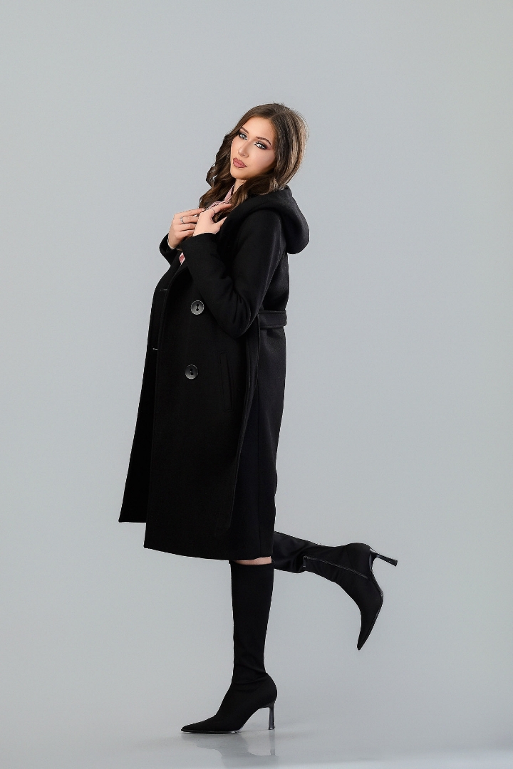 Imagine Palton Ana Negru