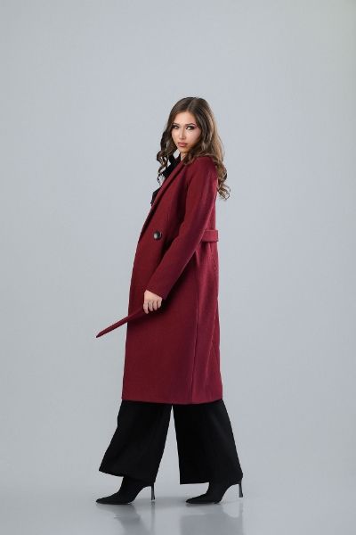 Imagine Palton Manuela Burgundy