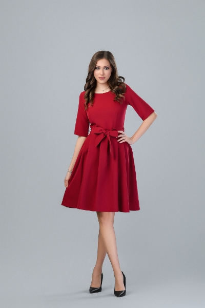 Imagine Rochia Sabrina Burgundy