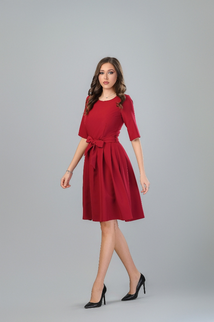 Imagine Rochia Sabrina Burgundy