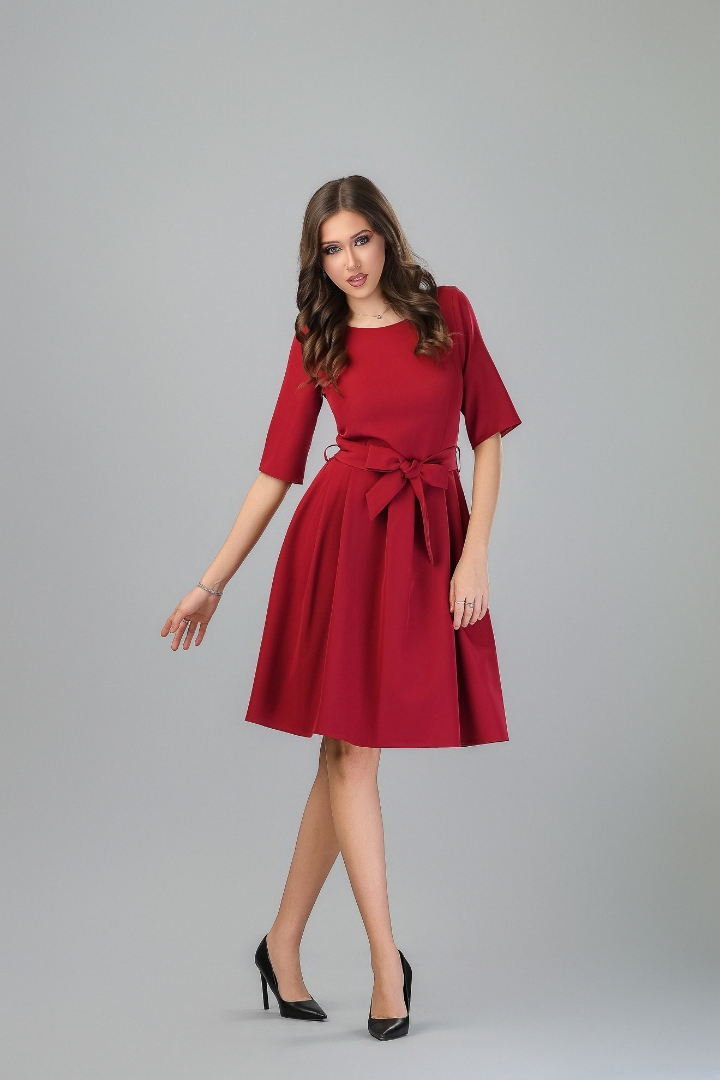 Imagine Rochia Sabrina Burgundy