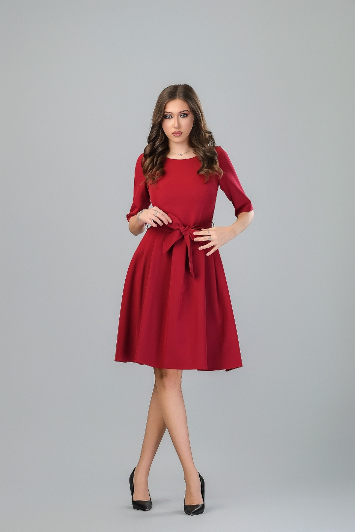 Imagine Rochia Sabrina Burgundy