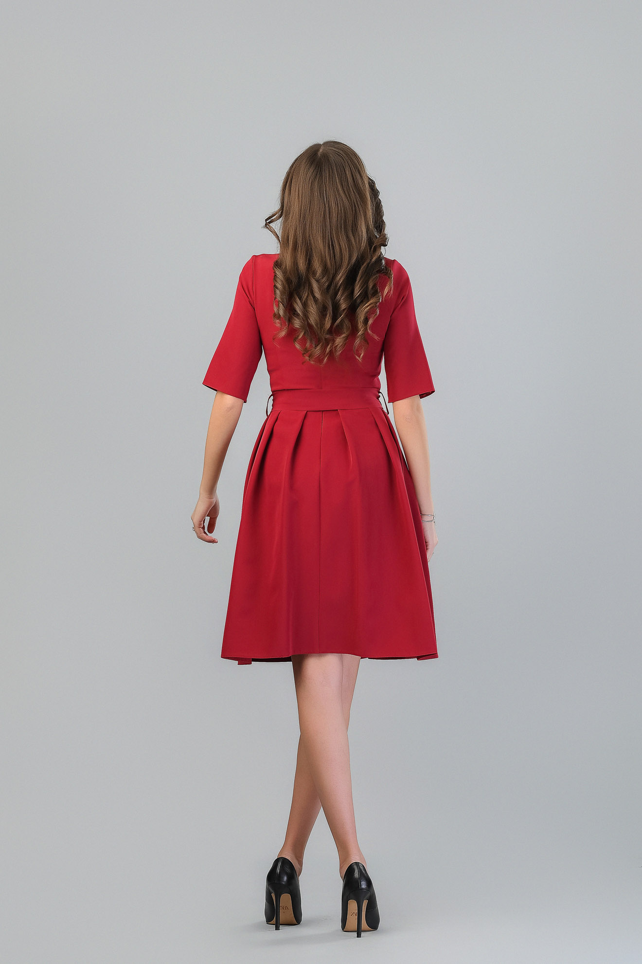 Imagine Rochia Sabrina Burgundy