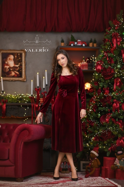 Imagine Rochia Sidney Burgundy