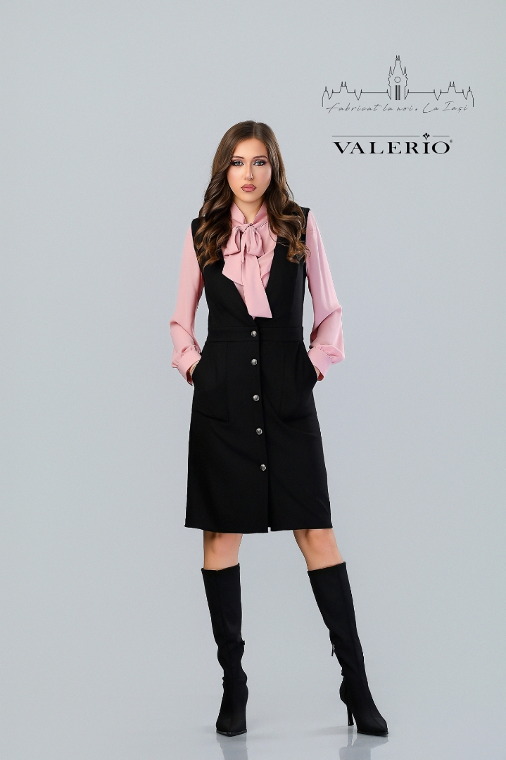 Imagine Sarafan Francie Negru