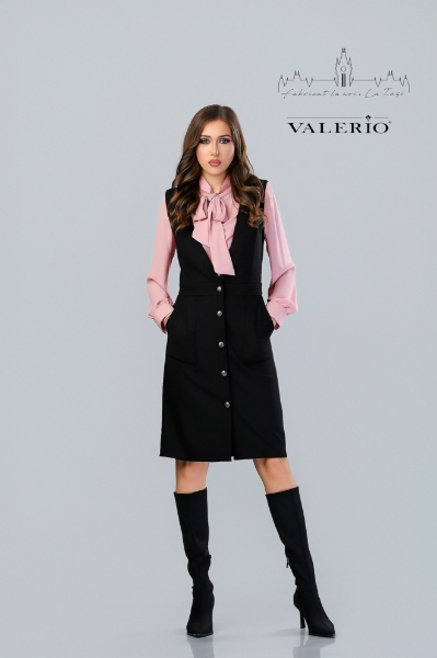 Imagine Sarafan Francie Negru