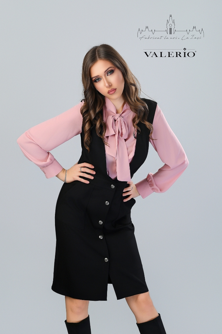 Imagine Sarafan Francie Negru