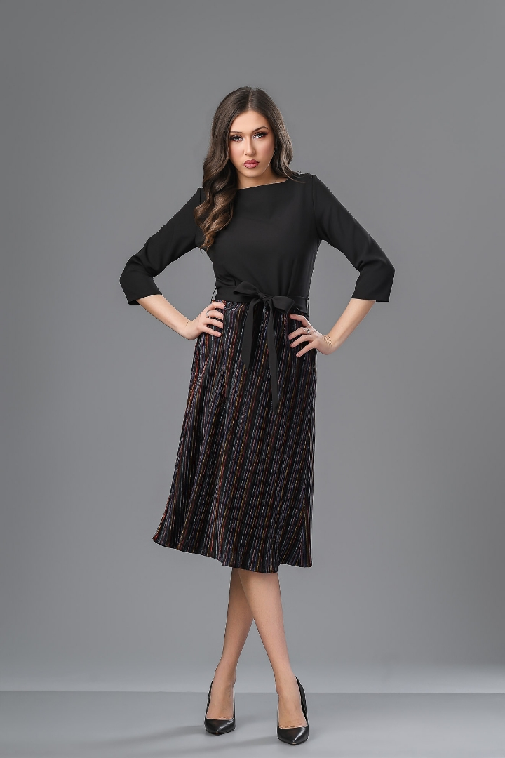 Imagine Rochia Anelise cu Pliseu