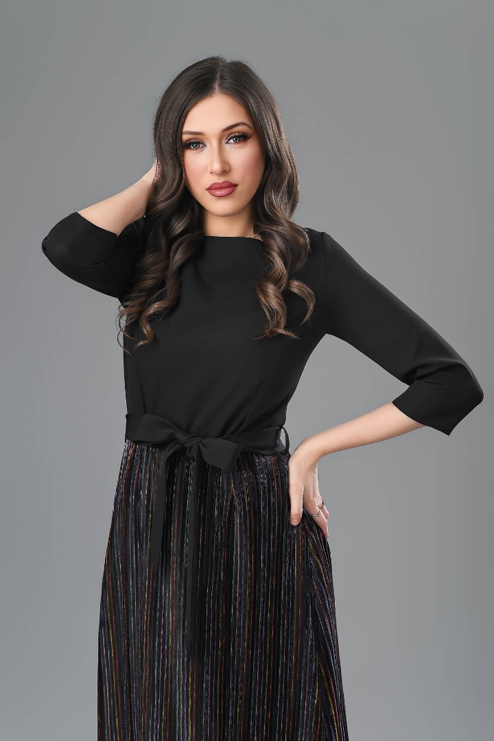 Imagine Rochia Anelise cu Pliseu