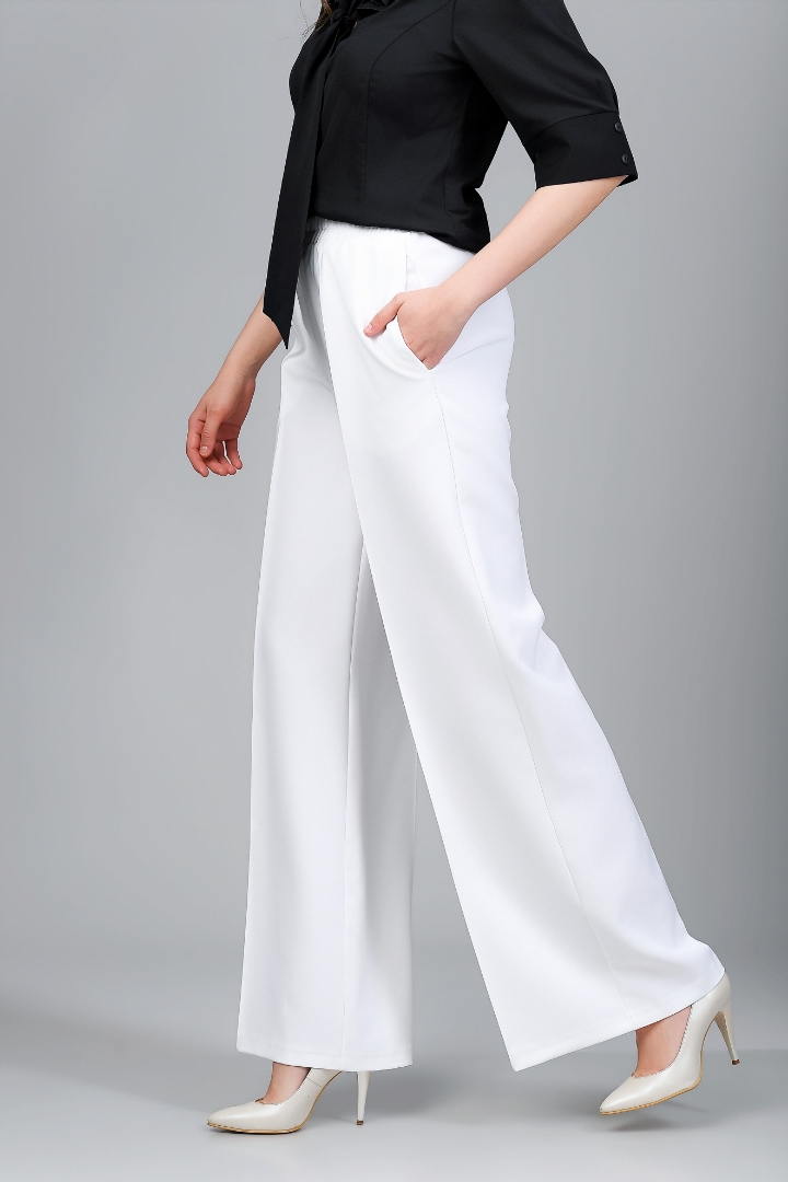 Imagine Pantalon Anne Alb