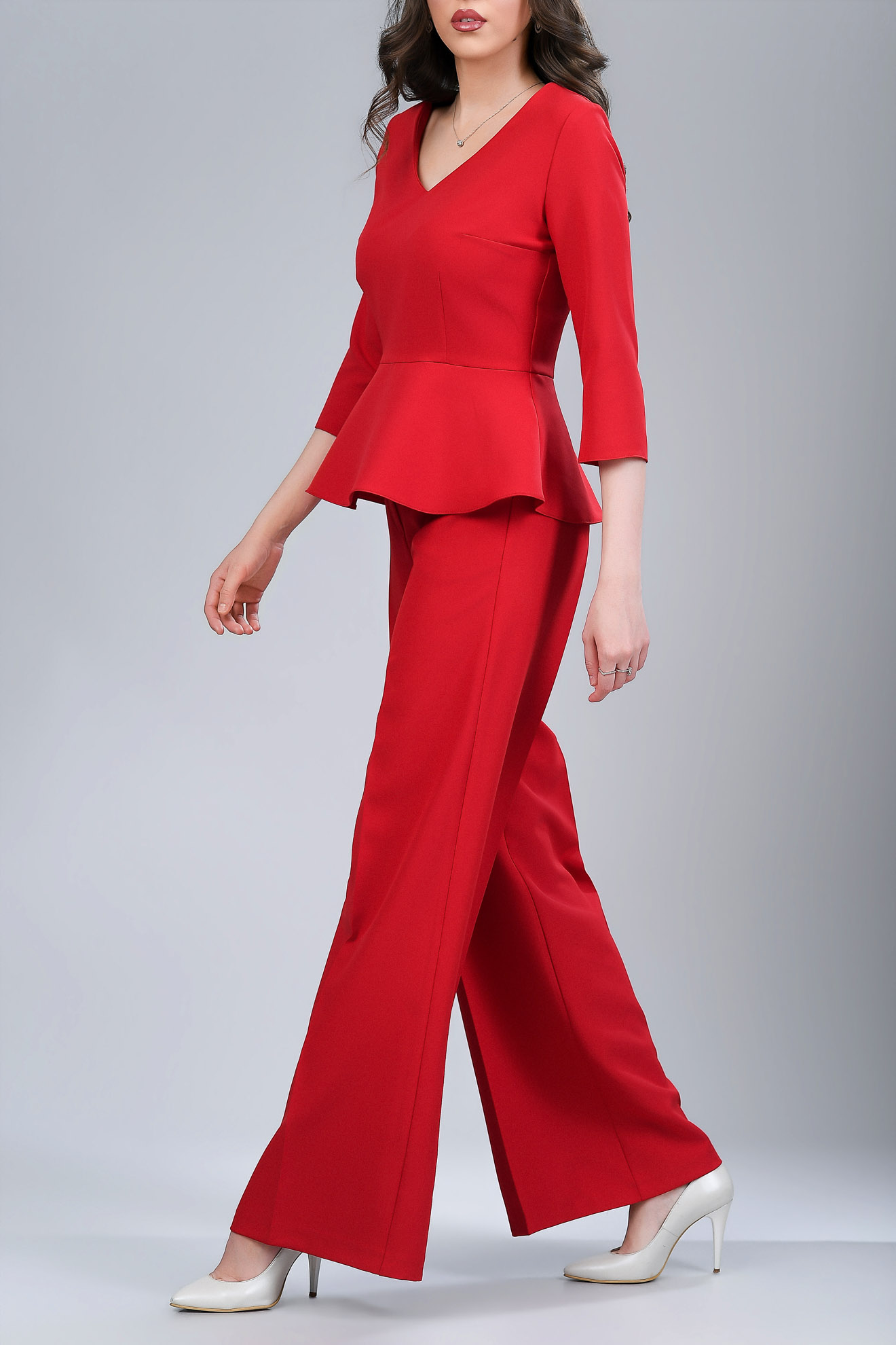 Imagine Pantalon Eliza Rosu