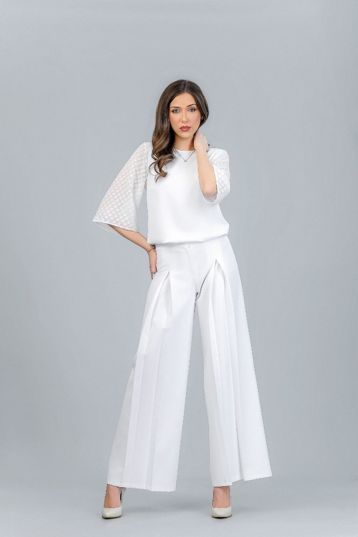Imagine Pantalon Luisa Alb