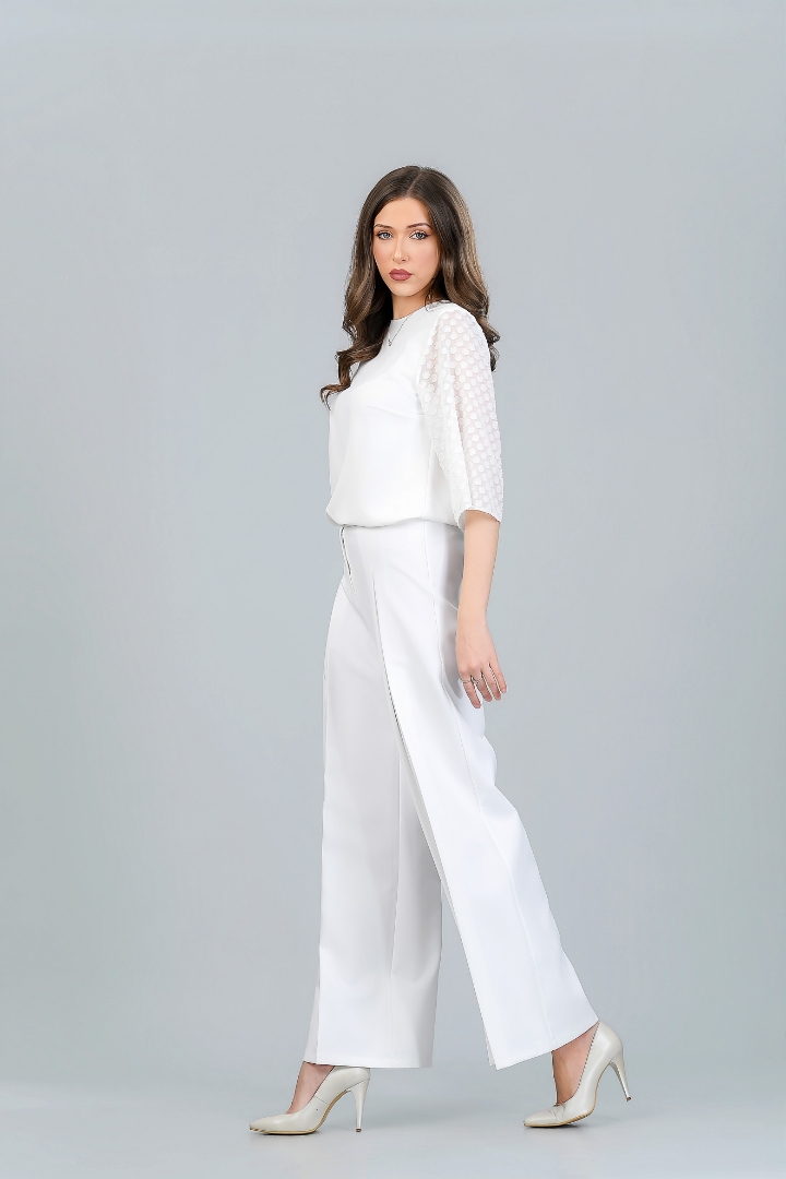 Imagine Pantalon Luisa Alb