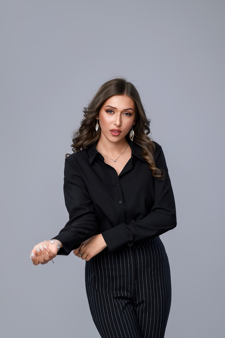 Imagine BLUZA HELGA NEAGRA