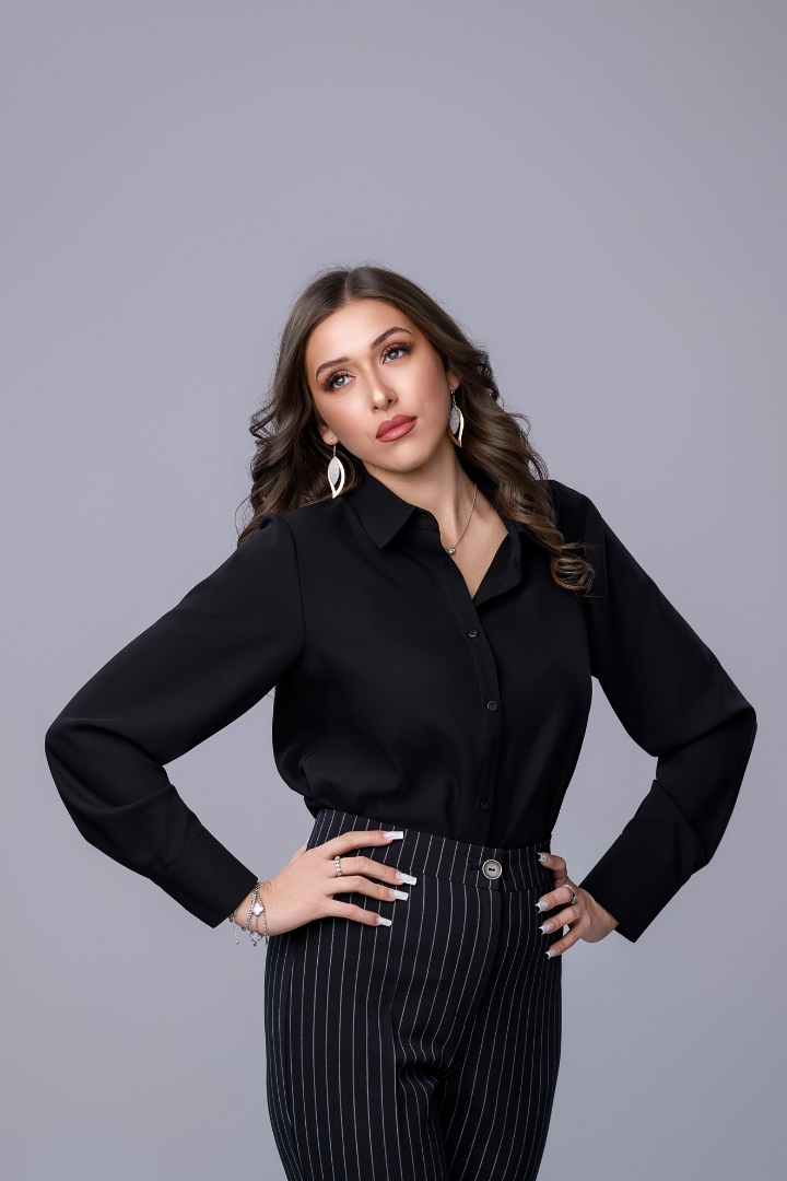 Imagine BLUZA HELGA NEAGRA