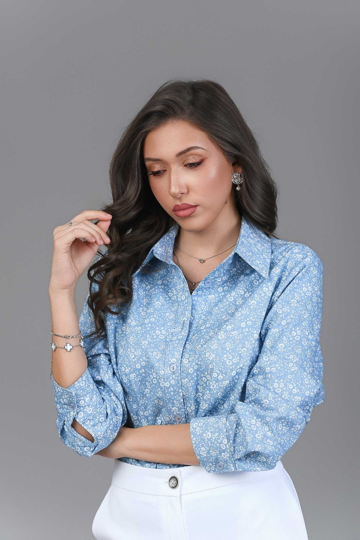 Imagine CAMASA GABRIELA DENIM DESCHIS