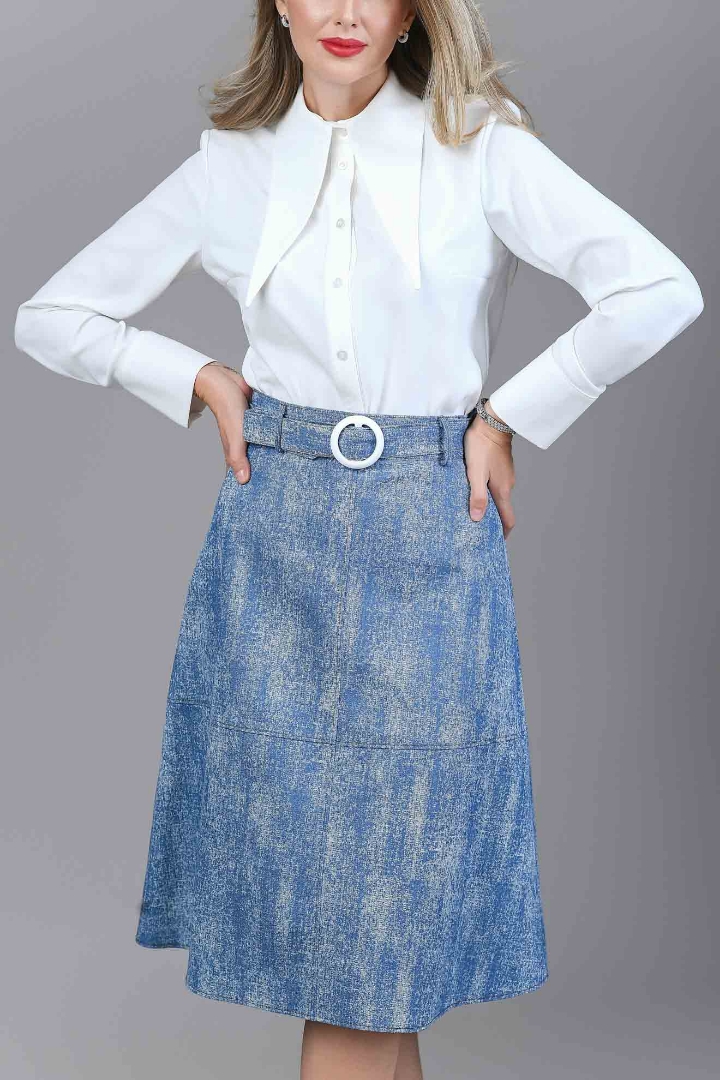 Imagine Fusta Sorina denim