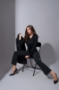 Imagine PANTALON ADELINA NEGRU CU DUNGI